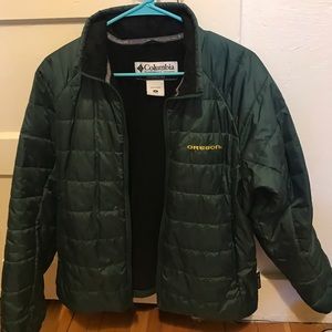 Columbia University of Oregon jacket